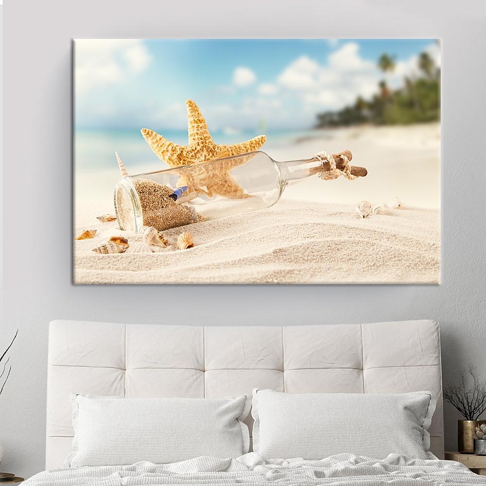 Hotsell ARTCANVAS Starfish Sea Ocean Canvas Art Print