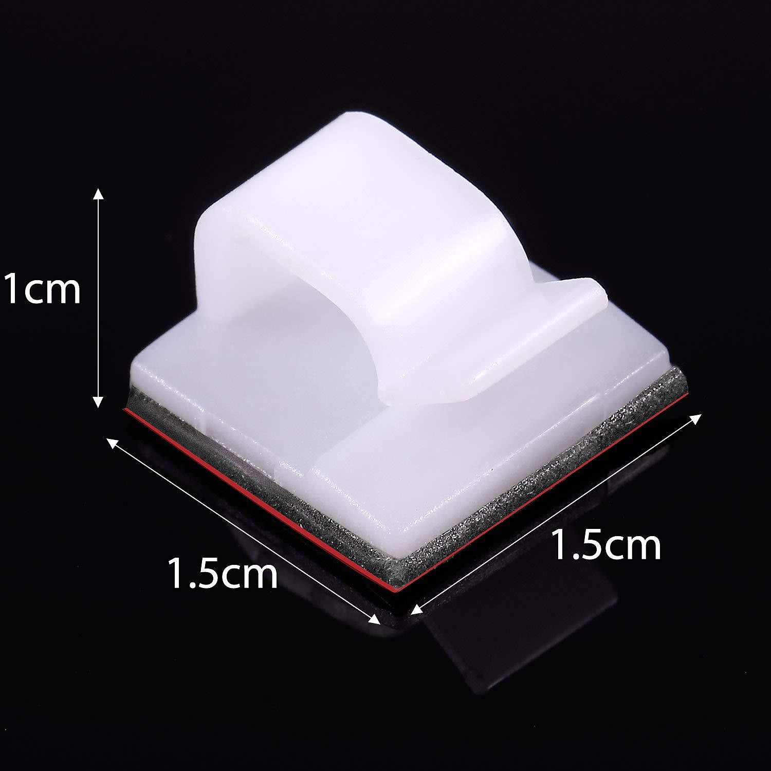 50 PCS Adhesive Cable Clips Upgraded Wall Wire Clips for Cable Management Strong Cord Clips Wire Holders for The Wall Under Desk 2025 - $12.99 –P10