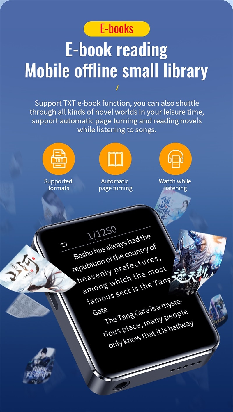 Digital Voice Recorder M28 English 128GB Portable Digital Voice Recorder 43.18 mm Android System E-Book Portable MP3 Player Audio Recorder with Playback with Noise Reduction for Business Speech 2025 - $35.99 –P14