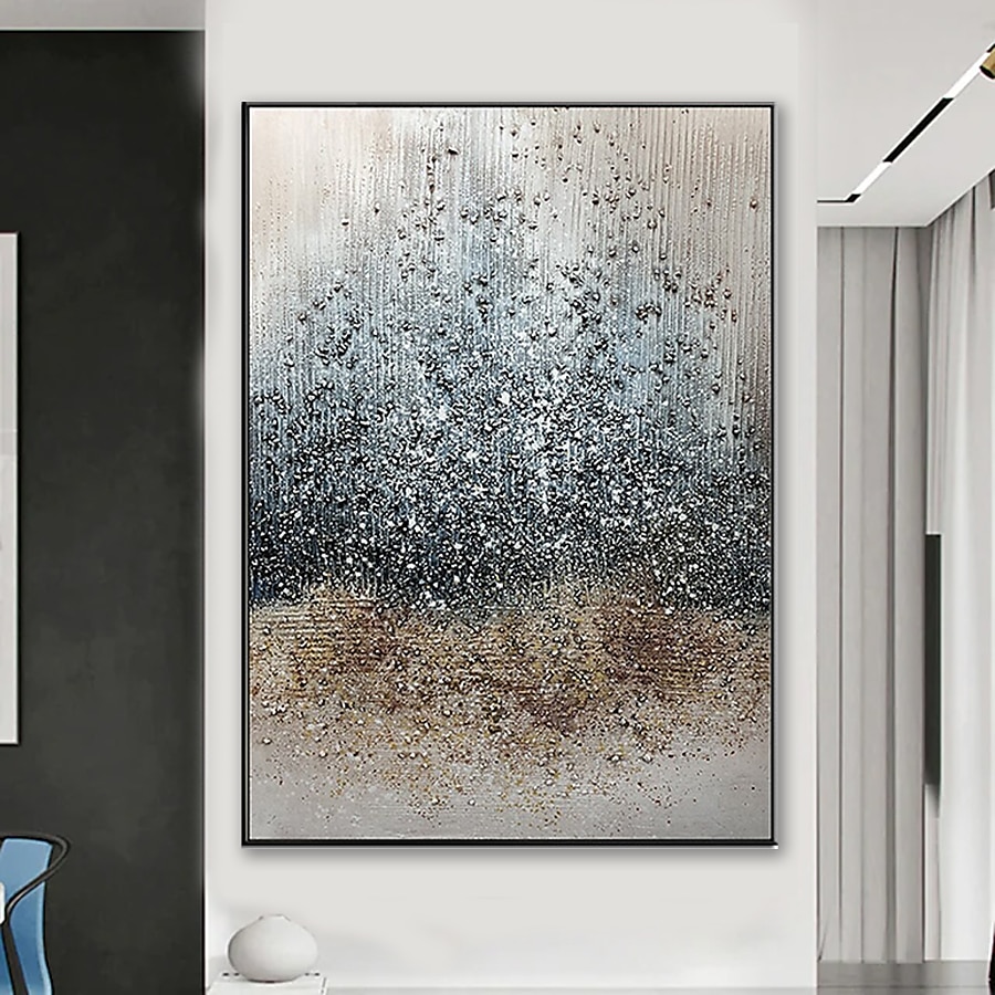 Large Oil Painting 100% Handmade Hand Painted Wall Art On Canvas Grey Modern Abstract Classic Home Decoration Decor Rolled Canvas No Frame Unstretched 2025 - $65.99 –P3