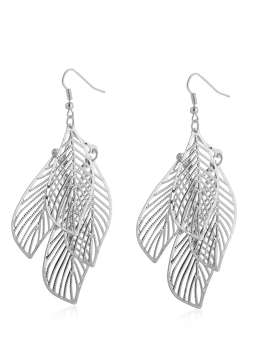 Women's Earrings Fashion Outdoor Leaf Earring 2025 - $7.49 –P6