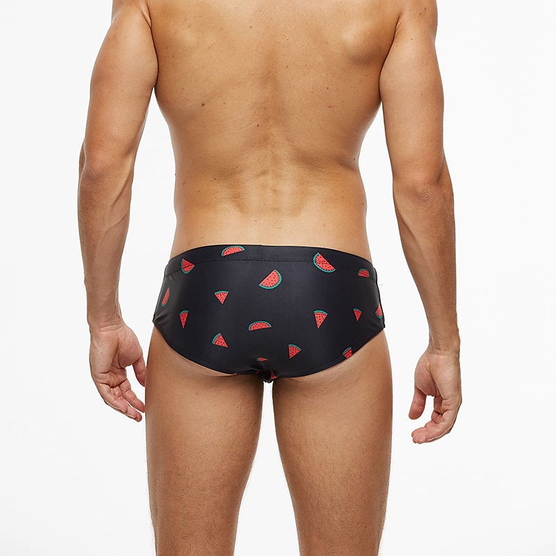 Per uomo Costumi da bagno Slip da bagno Floreale Tropicale Spiaggia Piscina Per sport Essenziale Nero Bianco del 2026 a $18.99 –P7