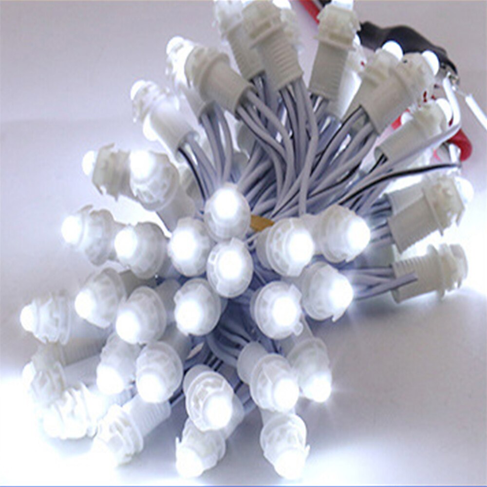 6M 100LED Led Pixel Bullet Nodes String Lights Christmas DC12V 9MM Single Color Signboard Display Lamp 2025 - $23.99 –P6