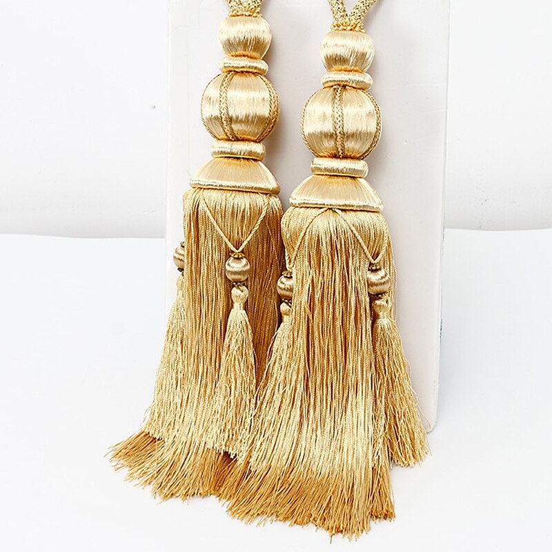cortină de frânghie ciucuri cravate spate franjuri pentru perdele reținere draperii ferestre accesorii pentru perdele accesorii pentru cameră de frânghie 2025 - $16.99 –P8