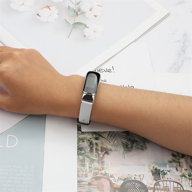 Reim til Smartklokke Kompatibel med Fitbit Luxe Ekte lær Smartklokke Stropp Justerbar Kvinner menn Sportsrem Erstatning Armbånd 2025 - $17.99 –P20