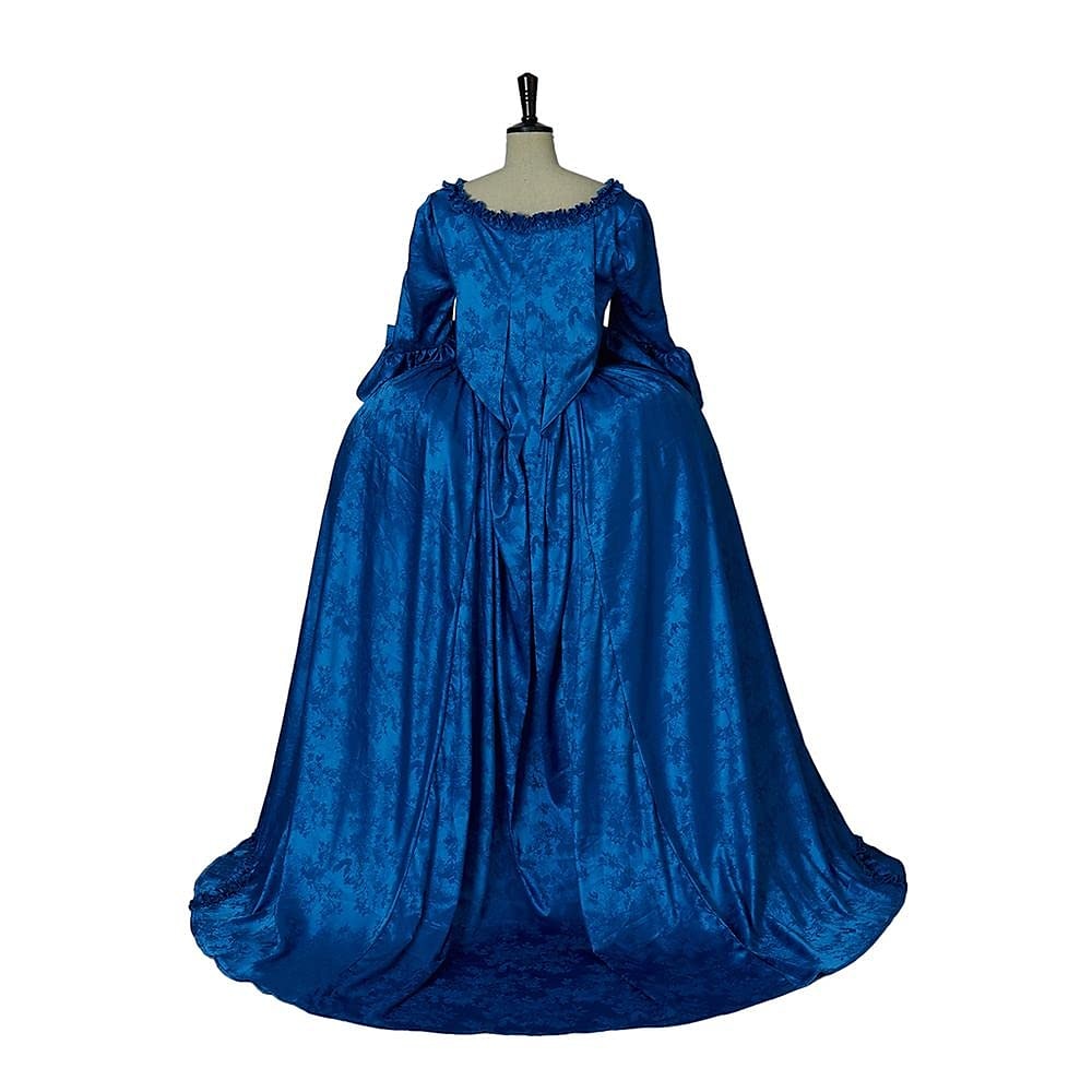 Vintage Rococo Victorian Renaissance Princess Colonial Period Prom Dress Women's Costume Vintage Cosplay Performance Party Halloween 3/4-Length Sleeve Maxi Princess Plus Size Dress Halloween 2025 - $200.99 –P8