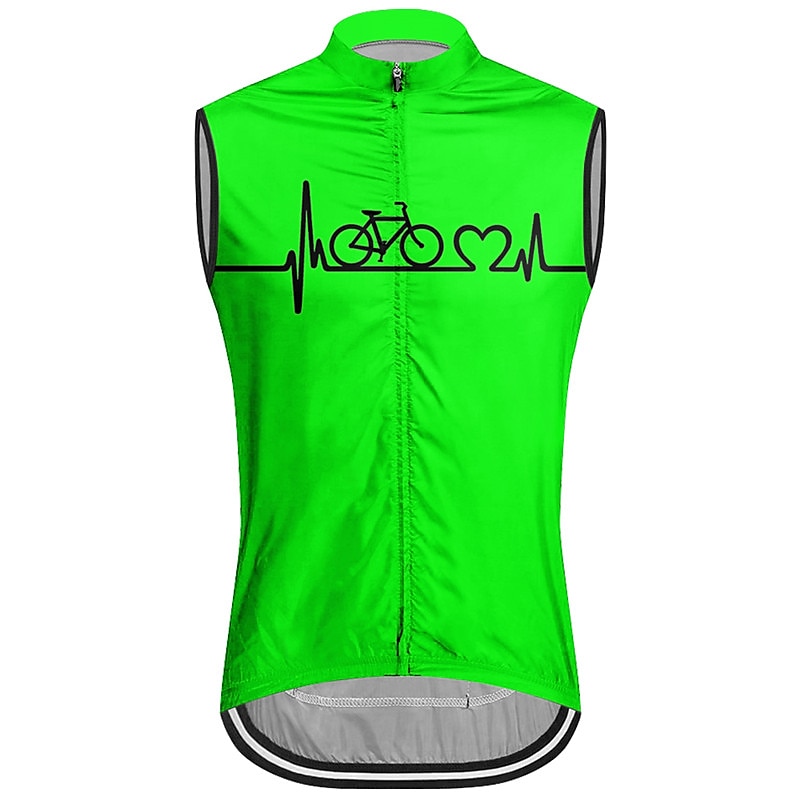 Homme Gilet de cyclisme Maillot de cyclisme Graphique Lettres & Chiffres Drôle Sans manches Cyclisme Gilet / Veste Maillot Top avec 3 poches arrière VTT Vélo tout terrain Cyclisme sur route Séchage de 2026 ? $26.99 –P8