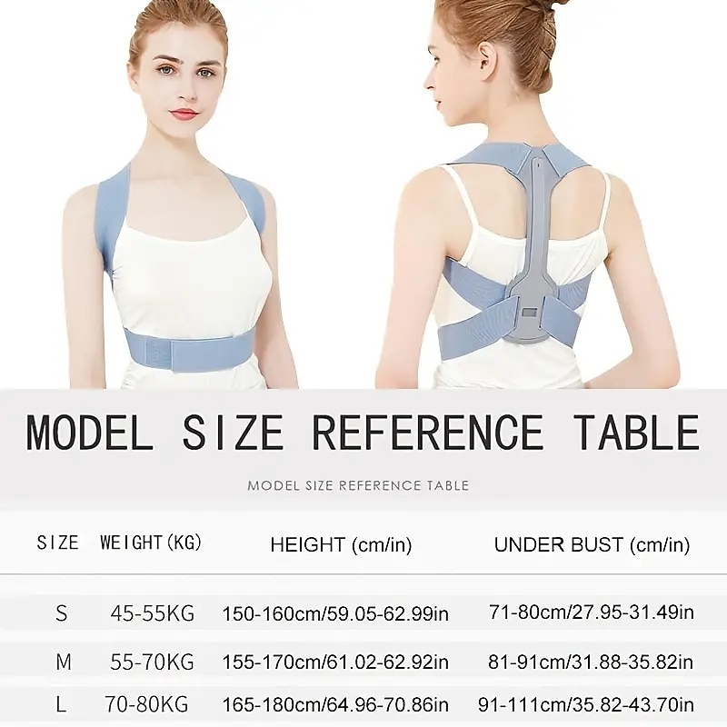 Posture Corrector Adjustable Back Posture Correction Strap For Humpback Correction (Order A Size Up) 2025 - $17.49 –P9