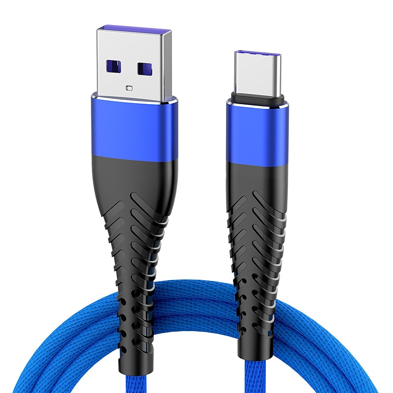 5a cavo dati usb per iphone caricatore rapido cavo di ricarica per telefono android tipo c xiaomi huawei samsung filo caricatore per ipad del 2025 a $10.99 –P3