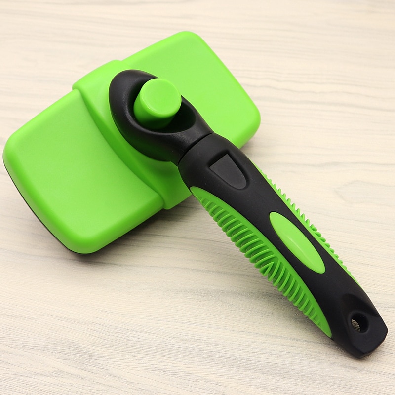 Self-Cleaning Brush for Dogs Cats - The Ultimate Dog Brush for Shedding Hair Fur - Comb for Grooming Long Haired & Short Haired Dogs Cats Rabbits & More Deshedding Tool 2025 - $19.99 –P8