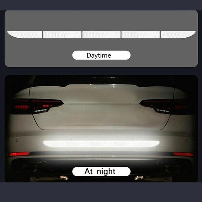 5pcs/set Car Reflective Stickers Waterproof Car Warning Sticker Reflective Tape Car Decals Stickers Car Trunk Body Auto Accessories 2026 - $7.99 –P5