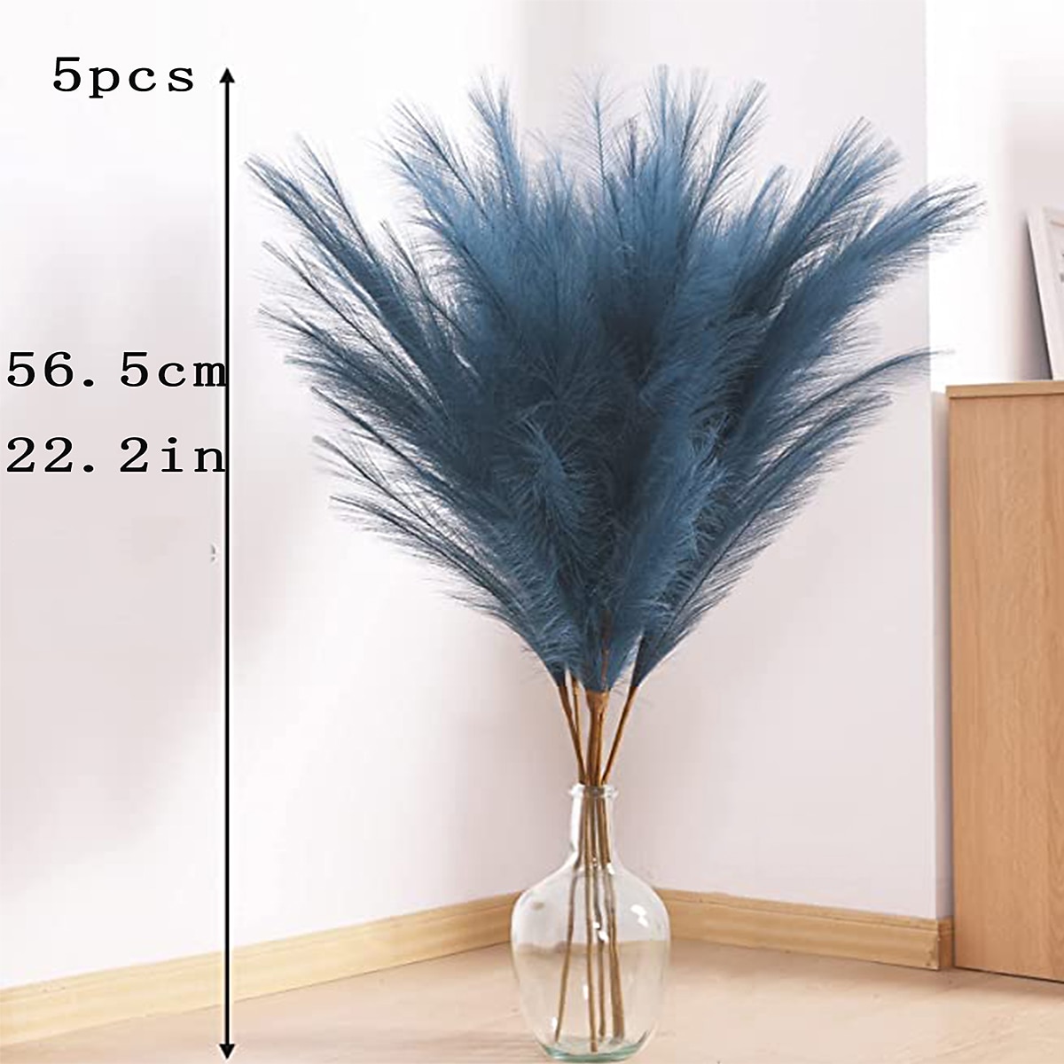 5pcs Wedding Mini Pampas Reed Grass INS Wind Simulated Flower Factory Home Decoration Wholesale Artificial Flowers 2025 - $10.99 –P15