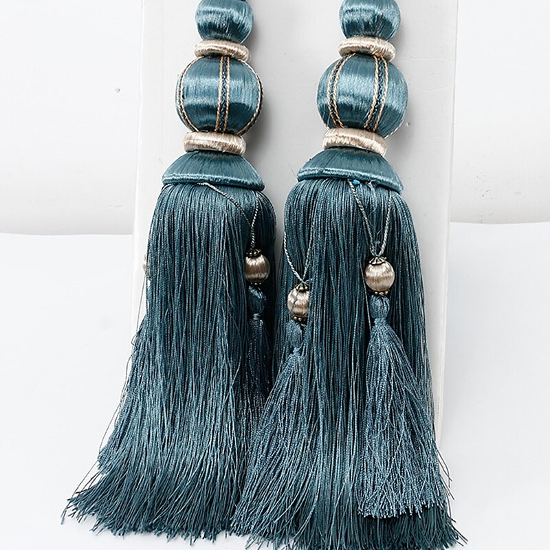 cortină de frânghie ciucuri cravate spate franjuri pentru perdele reținere draperii ferestre accesorii pentru perdele accesorii pentru cameră de frânghie 2025 - $16.99 –P12