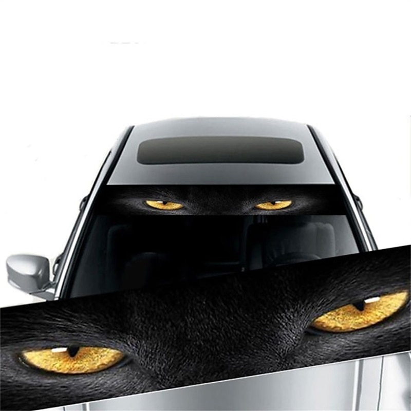 starfire 3d läpinäkyvä auton etu tuulilasi tarrat etu- ja takavaihde koristeellinen aurinkosuoja tarrat modifioidut etuvaihde auton tarrat 2025 - $15.99 –P5