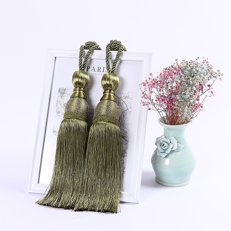 fermacravatta per tende in corda fermacravatte con frange per tende fermacravatte tende per finestre forniture per tende accessori per stanze in corda del 2025 a $16.99 –P20