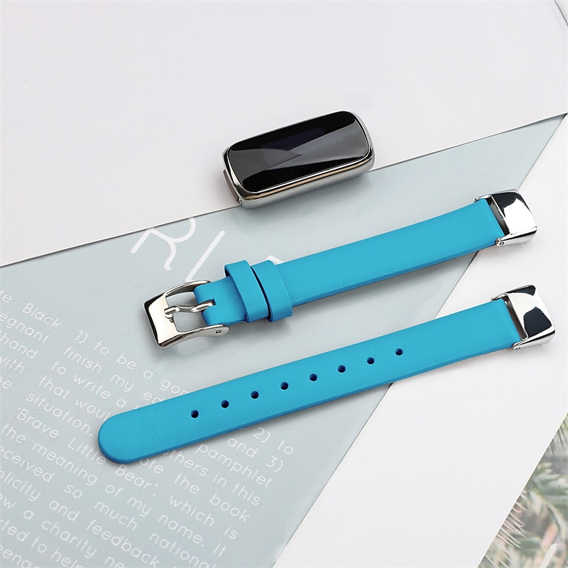 Reim til Smartklokke Kompatibel med Fitbit Luxe Ekte lær Smartklokke Stropp Justerbar Kvinner menn Sportsrem Erstatning Armbånd 2025 - $17.99 –P15