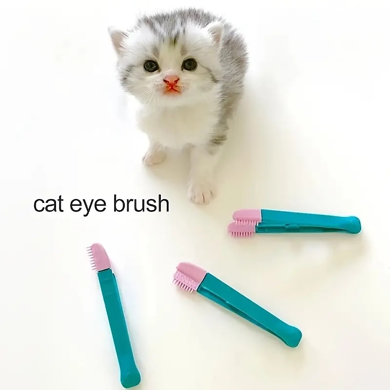 Keep Your Pet's Eyes Clean and Healthy with This 1pc Silicone Cat Mucus Brush 2025 - $12.99 –P4