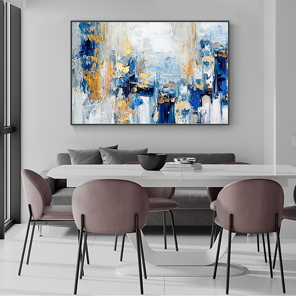 Mintura fait à la main texture épaisse peintures à l'huile sur toile art mural décoration moderne image abstraite pour la décoration intérieure roulé sans cadre peinture non étirée de 2025 ? $75.99 –P2