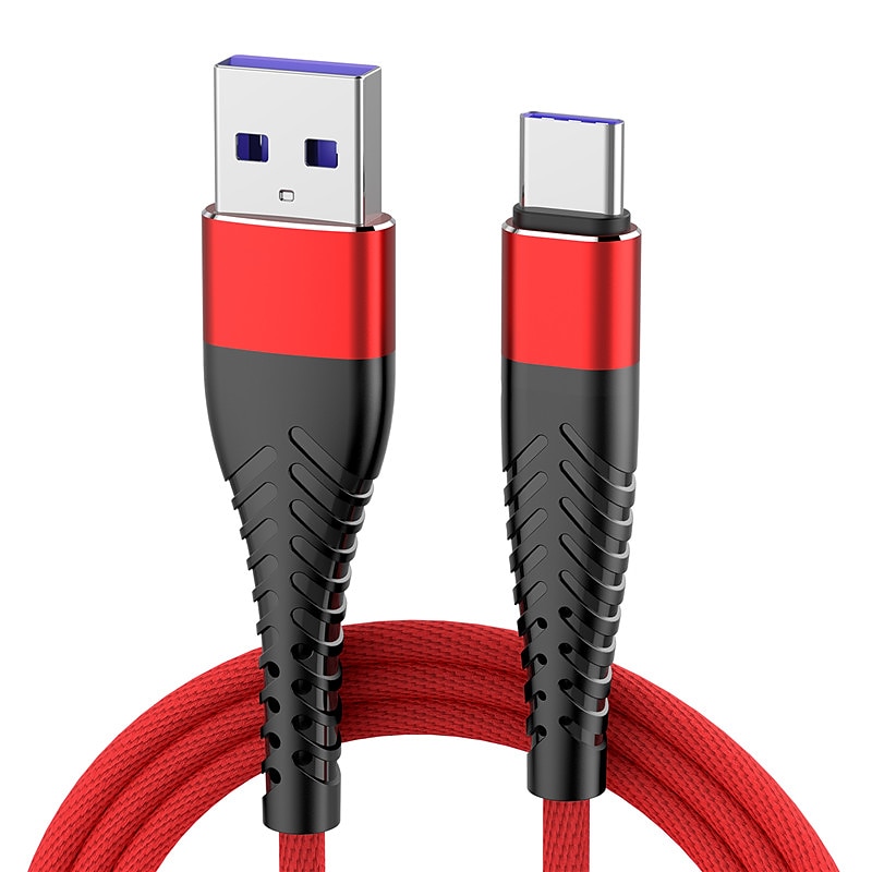 5a cavo dati usb per iphone caricatore rapido cavo di ricarica per telefono android tipo c xiaomi huawei samsung filo caricatore per ipad del 2025 a $10.99 –P4