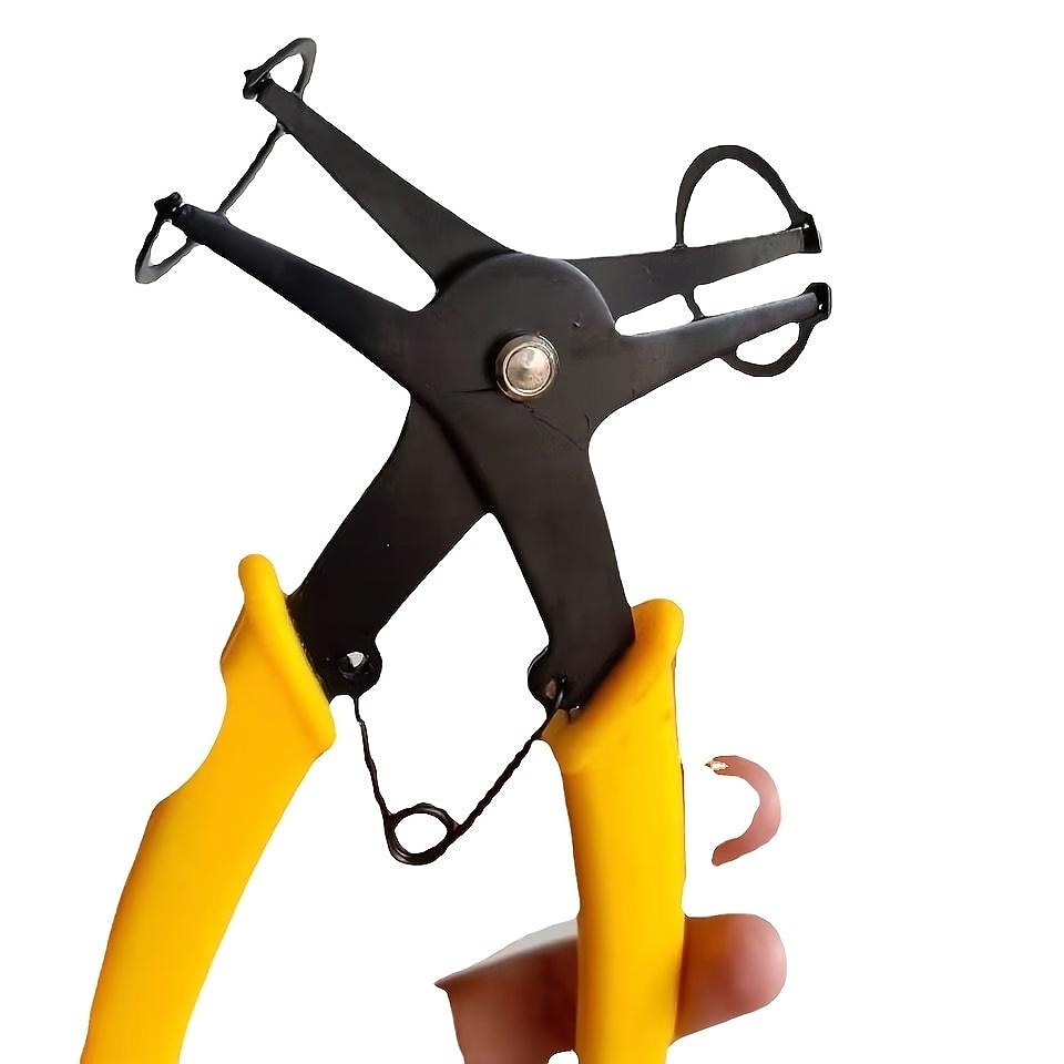 2 in 1 dual-purpose borgveertang, interne en externe borgveertang veer demontage borgveertang interne en externe klem dual-purpose onderhoudsgereedschap sleutel 2025 - $7.99 –P4
