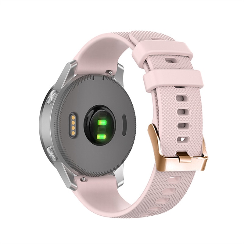 Bracelet silicone étanche 18mm 20mm pour Garmin Forerunner 265S 255S Active 5 Venu 3S 2S Sq 2 Plus Vivoactive 4S 3 Vivomove Sport, réglable de 2025 ? NZ $19.89 –P11