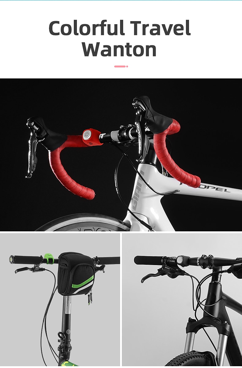 Electric Bicycle Bell 90db Horn Rain Proof MTB Bicycle Handlebar Silicone Shell Ring Bicycle Bell Accessories 2025 - $17.99 –P12