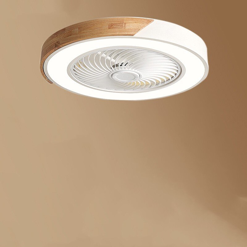 ventiladores de teto led com luzes reguláveis com contral remoto 20" luminária embutida no teto abajur acrílico lustre quarto sala de estar de 2025 por $242.49 –P18