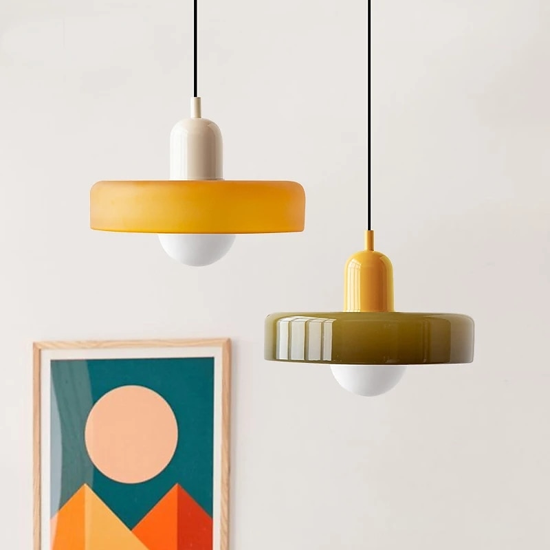 LED Pendant Light Modern Decor Adjustable Glass Metal Pendant Light Creative Design Chandelier Droplight Ceiling Lamp Hanging Light Suspension Light For Home Bar Mod 2025 - $185.99 –P10