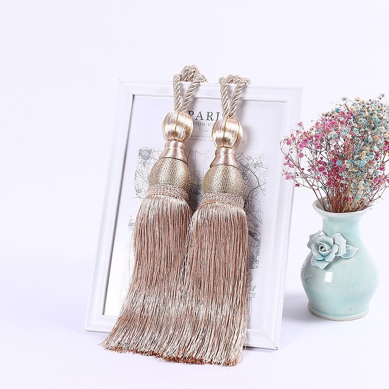 fermacravatta per tende in corda fermacravatte con frange per tende fermacravatte tende per finestre forniture per tende accessori per stanze in corda del 2025 a $16.99 –P12