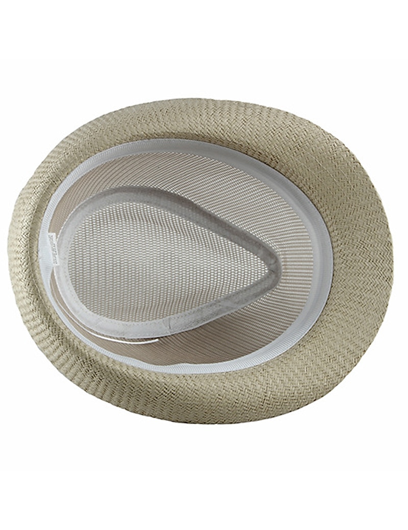 Homme Chapeau de Paille Chapeau de soleil Chapeau Tremper Chapeau Safari Chapeau de joueur Noir Marine foncé Poly coton Maille mode Décontractées Vêtements de Plein Air Vacances Sortie Plein Ecran de 2026 ? $11.49 –P7