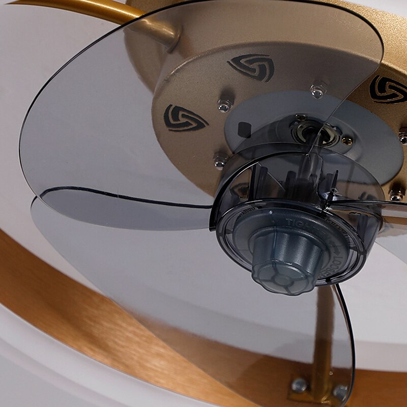 Ceiling Fans with Lights Flush Mount Low Profile Indoor Ceiling Fan,18.7" Dimmable Bladeless Ceiling Fans with Remote Control,Smart 3 Colors 6 Speeds Reversible 2025 - $215.89 –P13