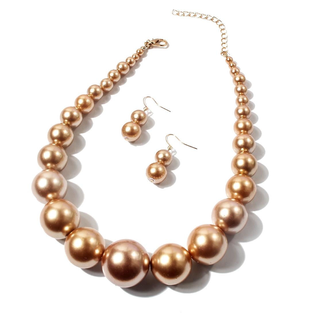 Brinco Colar com Pérolas Colar Brincos Retro Vintage Anos 20 Liga Para O Grande Gatsby Cosplay Mulheres Jóias de fantasia Jóias da moda de 2026 por $16.49 –P8