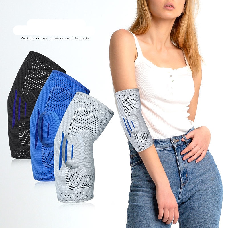 Sure Pac Compress Elbow Compression Sleeves (1 pac) - Support for Tendonitis Prevention ...