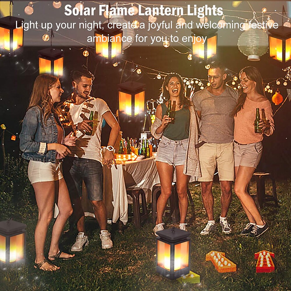 Waterproof Solar Garden Light Flame Torch Flickering Lamp Outdoor Lantern Landscape Yard Path Decorate Atmosphere Lighting 2026 - $31.99 –P8