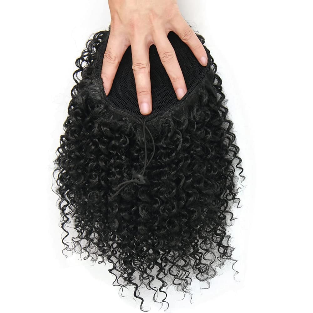 Krótki afro perwersyjne kręcone kucyk treska dla afroamerykanów przedłużanie kucyka syntetyczne afro perwersyjne kręcone kucyk dla kobiet 2025 - $21.99 -P3
