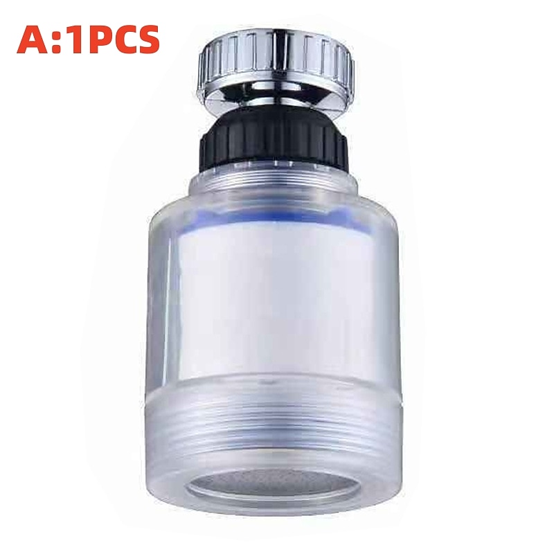 Faucet Water Filter for Bathroom Kitchen Sink, ABS Purifier Sprayer Shower Head Filter for Face Skin Wash, 5pcs Filter Element PP Cotton, Hard Water Filtration Remove Chlorine Fluoride Heavy Metals 2025 - $3.49 –P3