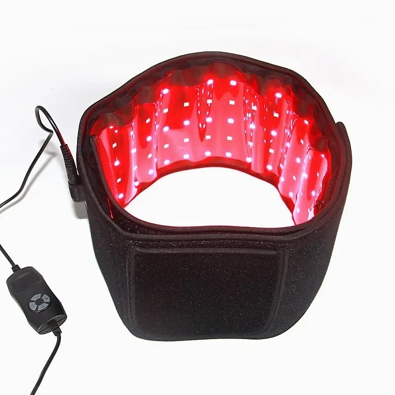 rosso & la cintura di bellezza a luce led a infrarossi ha portato il massaggio del pad caldo 660nm / 850nm il pad termico in vita riduce il gonfiore del 2025 a $111.99 –P3