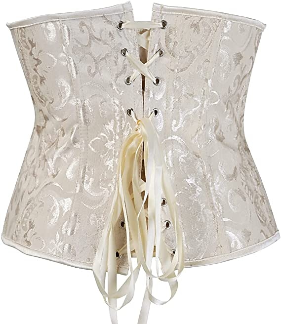Rococò Punk & Gotico Medievale Biancheria intima Sottobusto Bustino 14 ossa di plastica Costume Per donna Matrimonio Ospite di nozze Adulti Corsetto del 2026 a $23.99 –P12