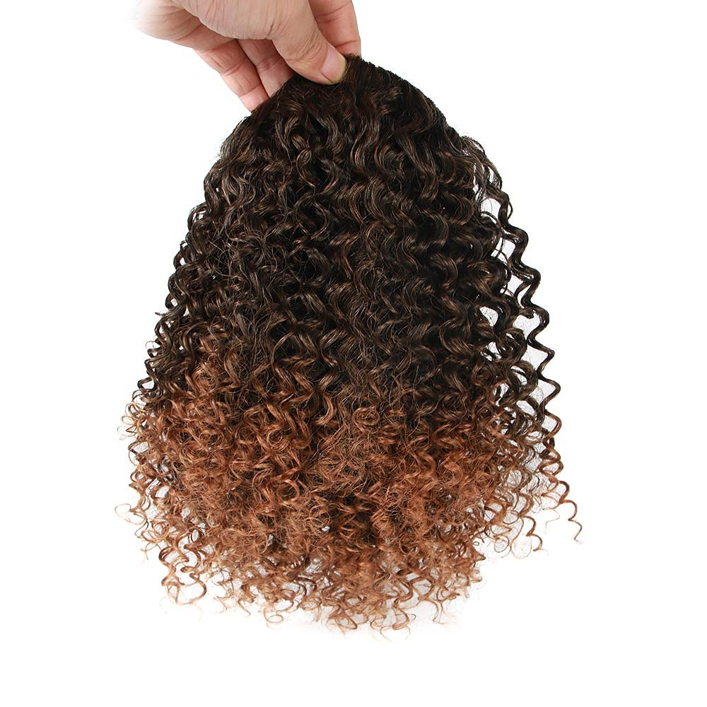 Krótki afro perwersyjne kręcone kucyk treska dla afroamerykanów przedłużanie kucyka syntetyczne afro perwersyjne kręcone kucyk dla kobiet 2025 - $21.99 -P14
