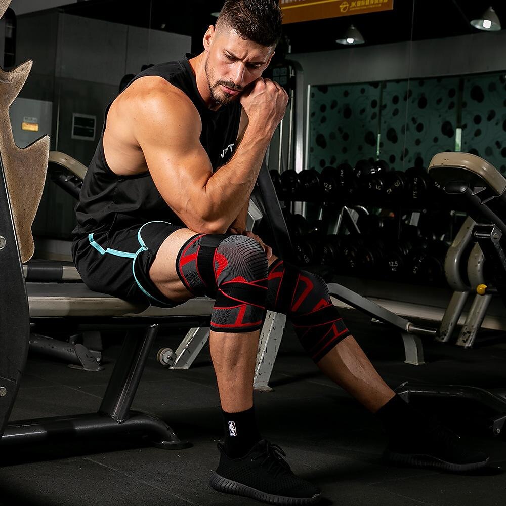 1 Pack Copper Knee Brace Compression Sleeves - Upgrade Support for Knee Pain Running Weightlifting Workout Injury Recovery Arthritis Meniscus Tears ACL Joint Pain Relif 2025 - $13.99 –P4