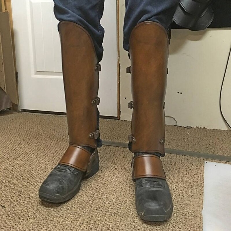 Retrò Vintage Punk & Gotico Medievale Mascherata Tutore per le gambe Ghette Cavaliere Vichingo Crociato Costume Per uomo Unisex Vichingo Halloween Mascherata Performance Feste Palcoscenico Adulti del 2025 a $30.99 –P5