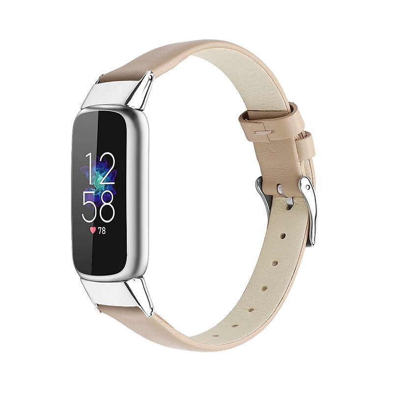 Reim til Smartklokke Kompatibel med Fitbit Luxe Ekte lær Smartklokke Stropp Justerbar Kvinner menn Sportsrem Erstatning Armbånd 2025 - $17.99 –P6