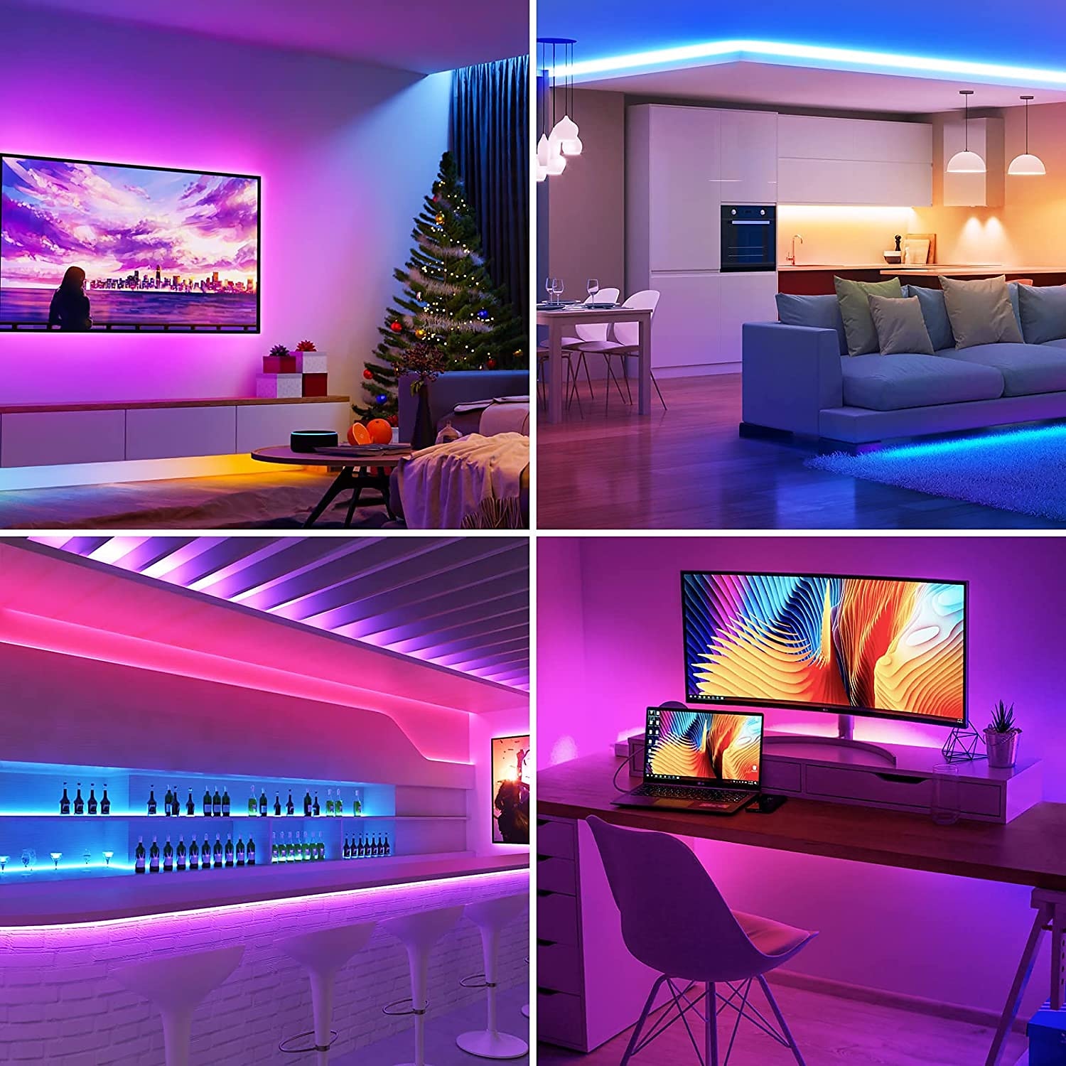 5V USB LED Strip Lights RGB 5050 1M 2M 3M 5M Color Changing Light with 24key IR Remote Controller for Home Bedroom Kitchen TV Back Lights DIY Decor 2025 - $13.99 –P10