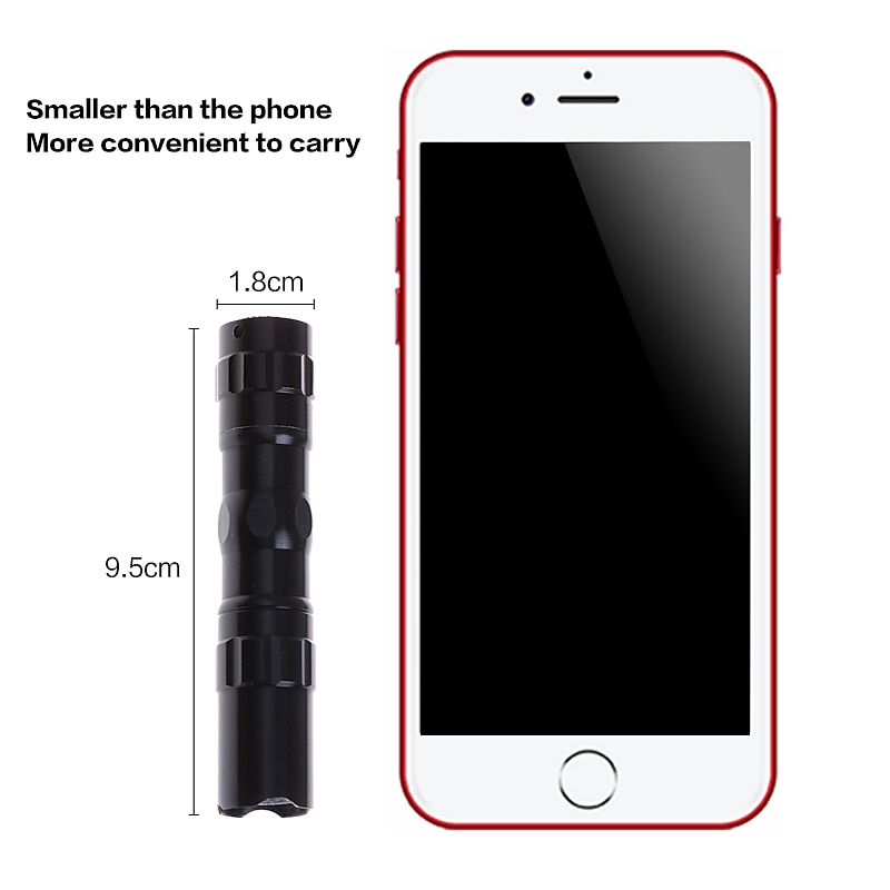 LED Mini Flashlight Portable Waterproof Ultra Bright Flashlight AA Battery Portable Torch For Camping Hiking fishing 2025 - $3.99 –P4