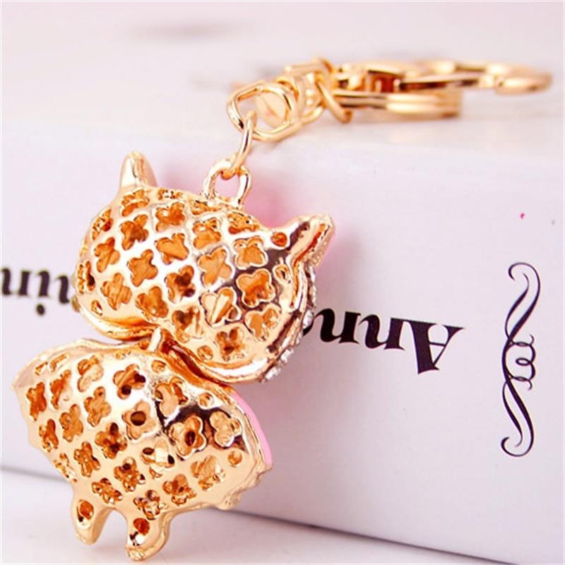 adorabil bufniță breloc strass cristal breloc breloc lanț geanta farmec pandantiv cadou 2025 - $7.99 –P5