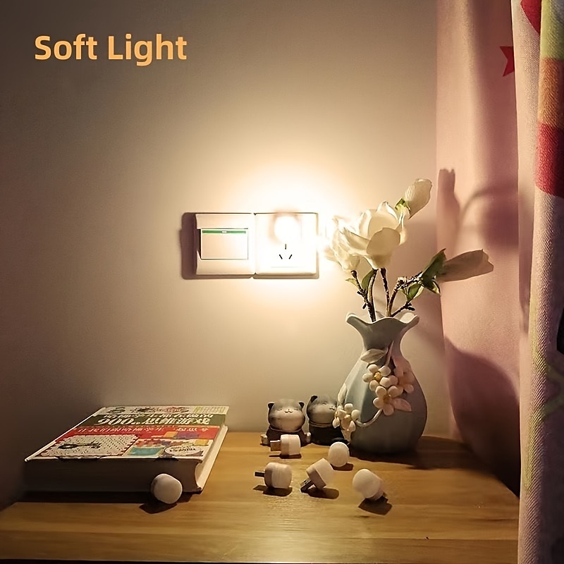 Мини-красочные ночные огни usb plug lamp 5v 1w супер яркая защита глаз книжный свет компьютер мобильная зарядка usb маленький светодиодный ночник 2025 - $8.49 –P6