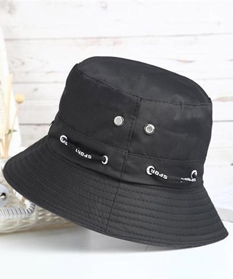 Herren Sonnenhut Angelhut Unisex Boonie Hut Wanderhut schwarz Wein Polyester Reise Strand Outdoor Urlaub schlicht UV Sonnenschutz Sonnencreme faltbar 2025 - $8.99 –P1