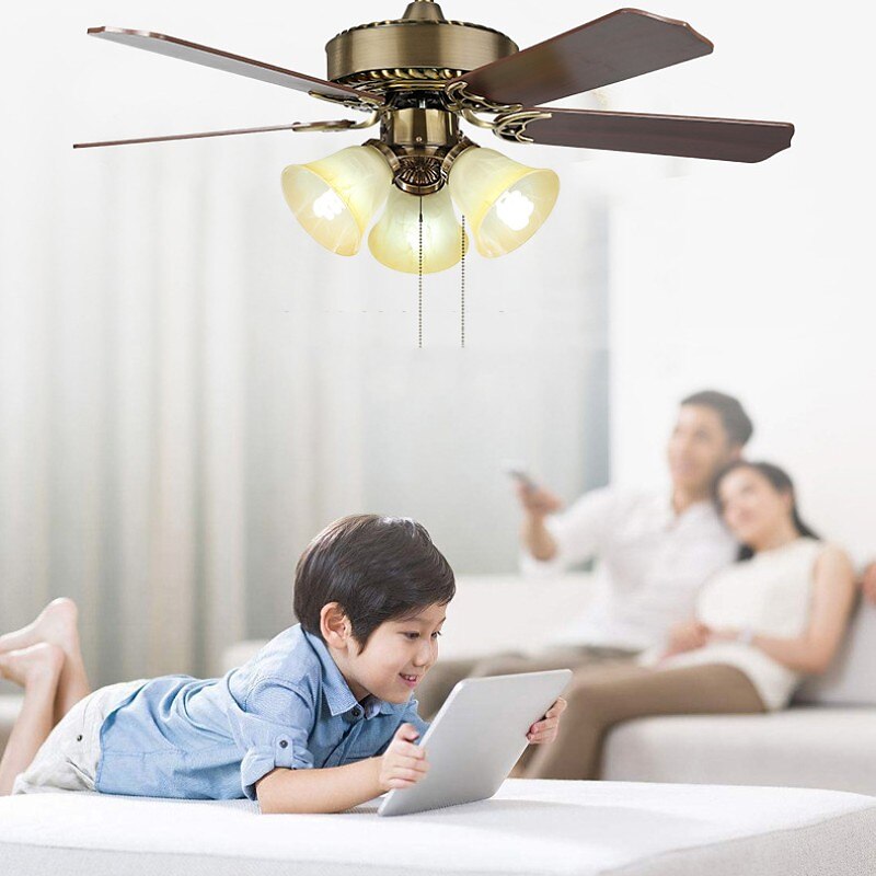 Deckenventilatoren mit Beleuchtung mit Ringdesign mit Fernbedienung 41" Unterputz-Innendeckenventilator mit niedrigem Profil 2025 - $259.09 –P2