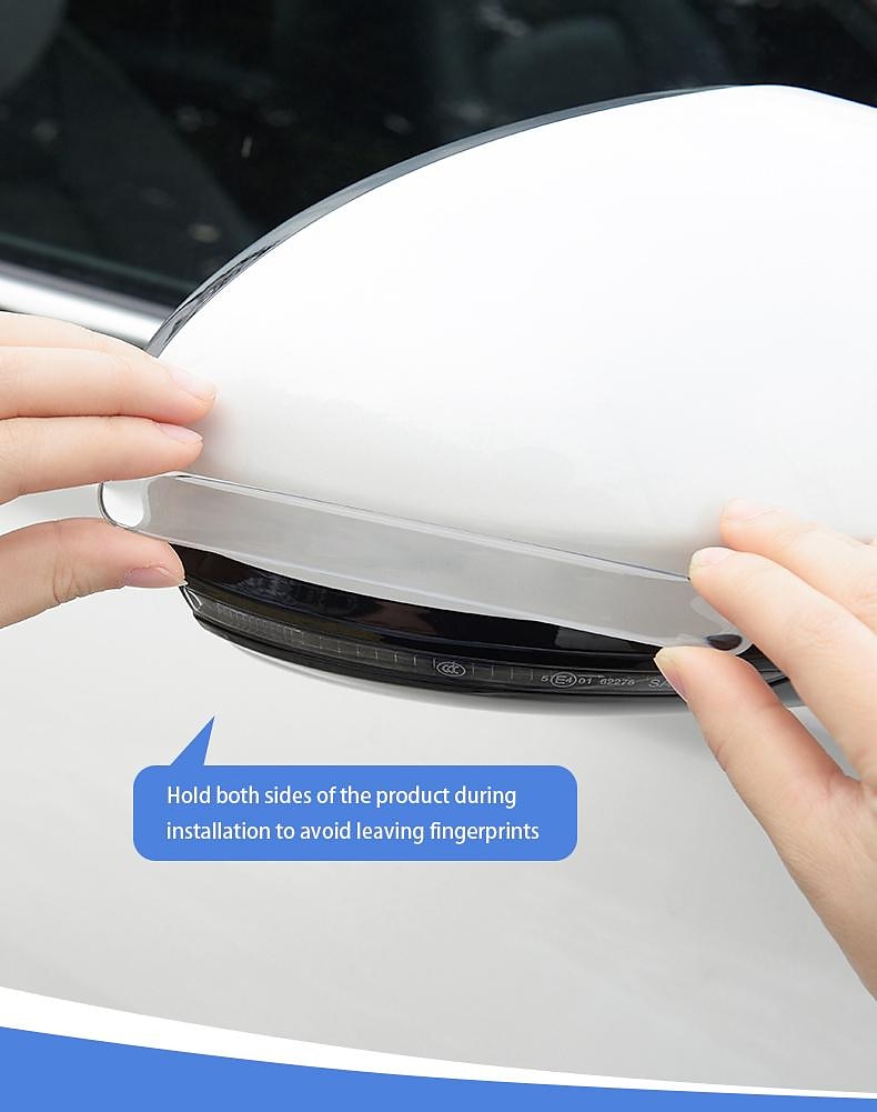 StarFire 4PCS Car Door Edge Transparent Anti Scratch Protection Strips Rearview Mirror Anti-collision Protector Sticker Bumper Scuff Plate Bar 2025 - $7.99 –P6
