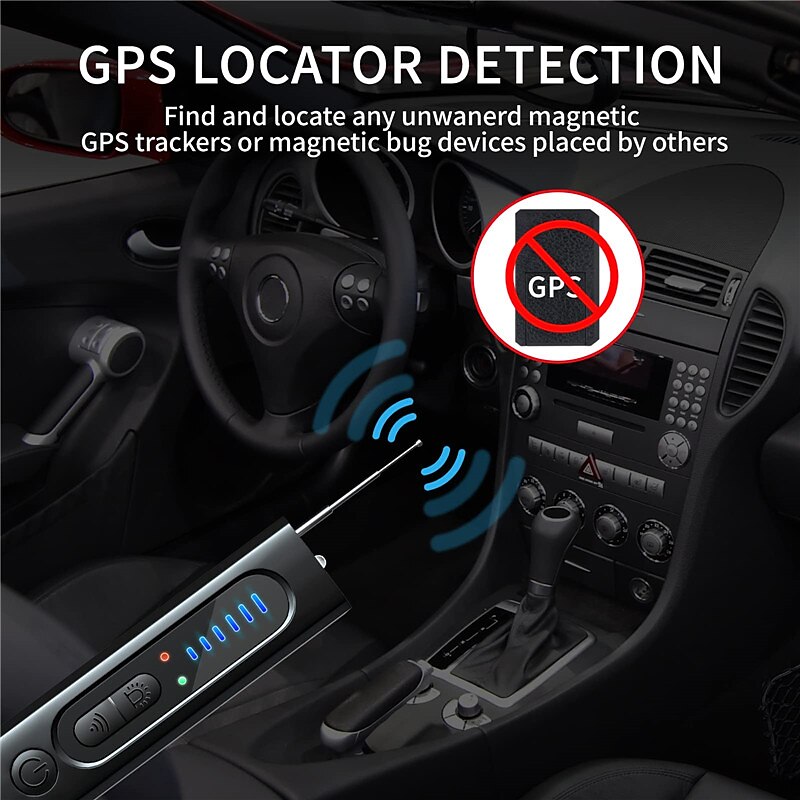 camera detectoren verborgen apparaten detectoren anti-spy camera bug rf afluisterapparaat auto gps tracker detector draadloze signaal scanner infraroodzoeker voor kantoor aan huis hotel badkamer, 2025 - $38.99 –P6